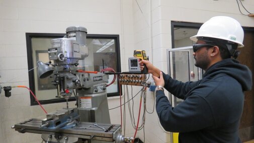 NIAC team member assessing plant controls