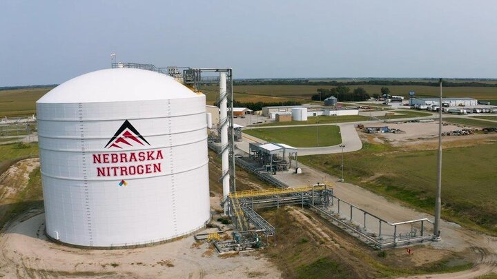 Nebraska Nitrogen tank